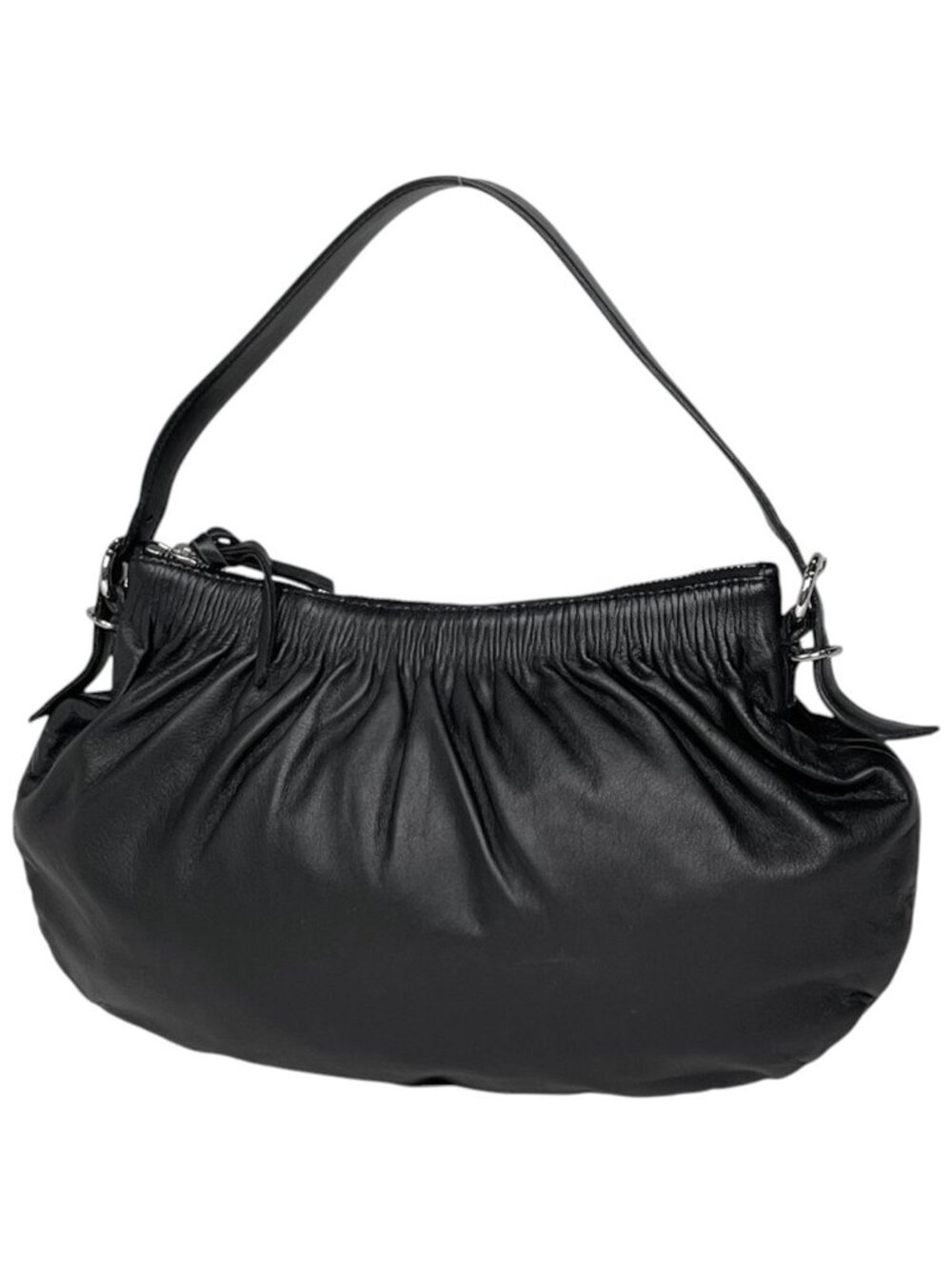 Miu Miu Handbag Leather Black